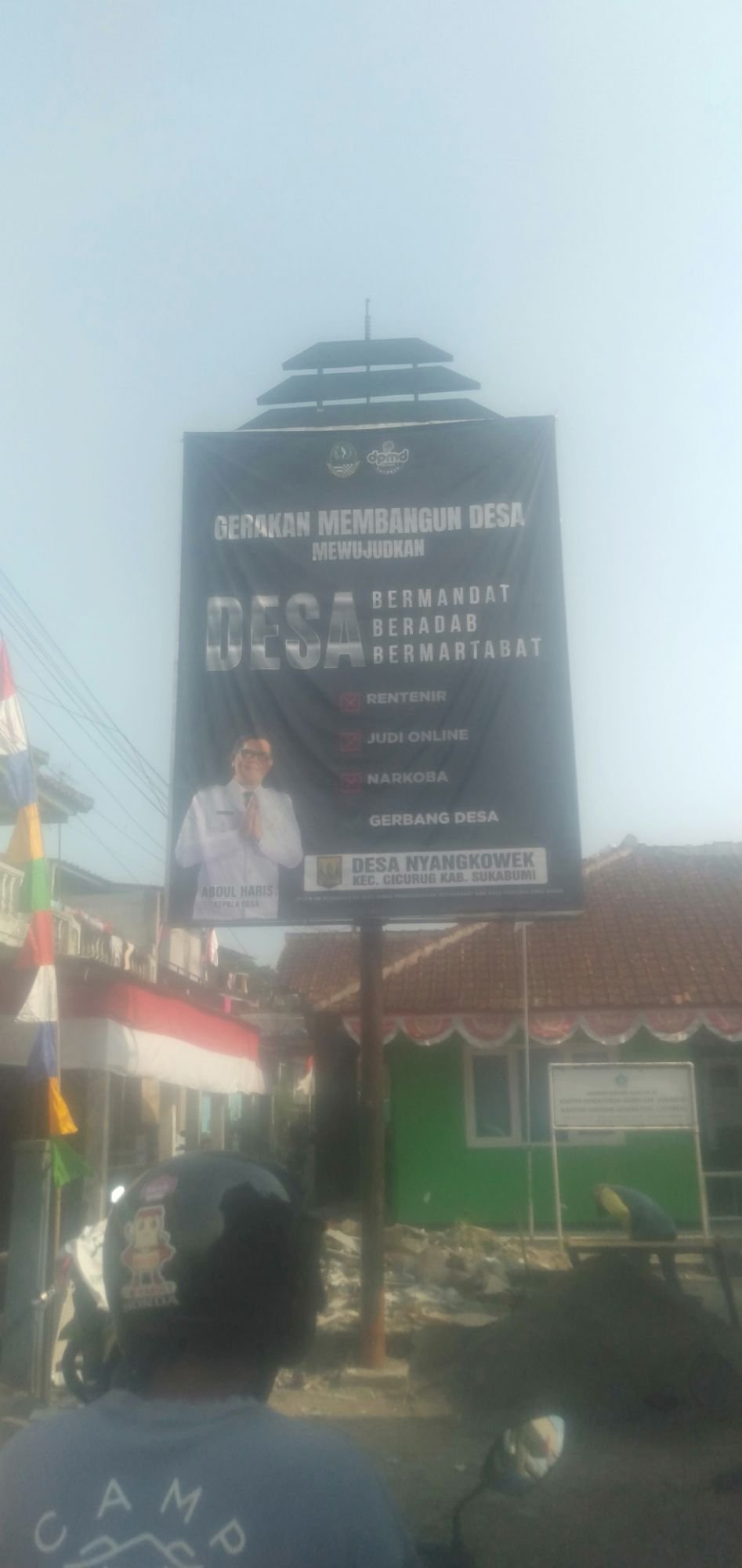 Pemdes Nyangkowek Kec. Cicurug  Alokasikan Dana Banprov TA.2024 Untuk Rehab Kantor Desa