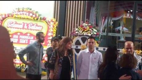 Raffi Ahmad dan Giring Ganesha meresmikan bioskop pertama di Cibadak Sukabumi